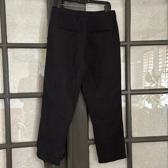 Apiece Apart Palma Chill Linen Blend Twill Crop Pants - Picture 4 of 9